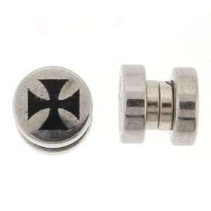  No Piercing Required   Stainless Steel Magnetic Fake Plugs 