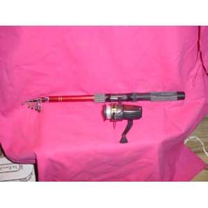    Telescoping 6ft Fishing Rod and Reel Combo 