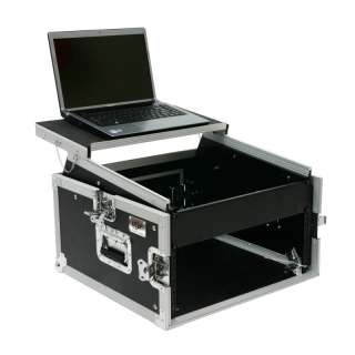 OSP 6 Space Pro DJ Mixer Case w/Sliding Laptop Shelf 759681009566 