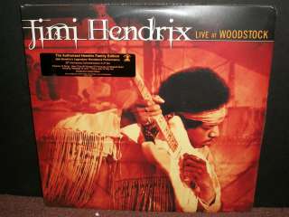 JIMI HENDRIX   Live at Woodstock 3 LP SEALED 99 30th Anniversary 