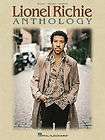 Lionel Richie Anthology   Piano Vocal Guitar Song Book
