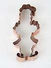 Williams Sonoma Elf Copper Cookie Cutter Large 5 NEW