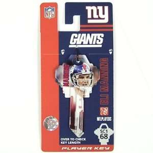  NEW YORK GIANTS ELI MANNING OFFICIAL SCHLAGE BLANK HOUSE 