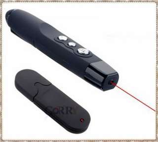   USB PowerPoint Word Presenter Laser Pointer PPT Teach Pen with Remote
