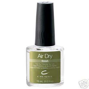  Creative CND Nail Air Dry Finish Topcoat 1/2oz Everything 