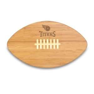   Titans Football Shaped Cutting Board/Service Tray