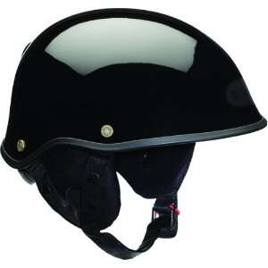  Bell Solid Drifter DLX Touring Motorcycle Helmet   Black 