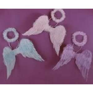    Angel Set Child Wings and Halo Blue   Child Accessory Toys & Games