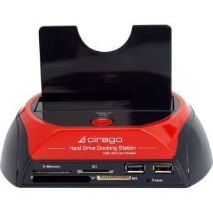  Cirago CDD1000 Drive Dock   External   Black, Red 