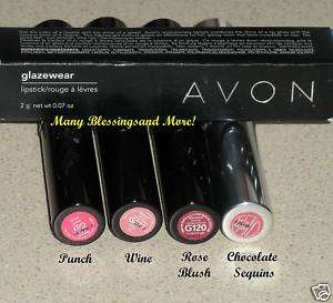 NEW Avon GLAZEWEAR Lipstick ~YOU CHOOSE~ ($8 Value)  