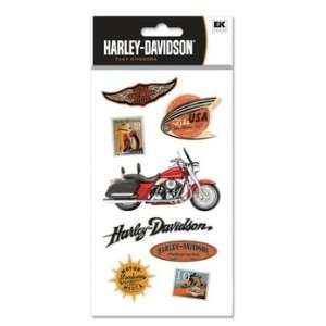  Harley Davidson Motorcycle Vintage Stickers Arts, Crafts 