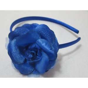  DOZEN Rose Flower Headbands Assorted Colors   Quantity 12 