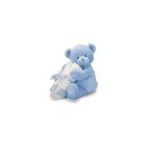  GUND My First Teddy Lovable Hugs Blue Bear with Blanket 