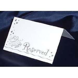  Wedding Table Reserved Place Cards   (20 Piecs 