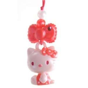  Hello Kitty Bow Mascot Charm Keychain Toys & Games