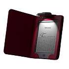  Kindle Touch 4 4th Gen LED Light Lighted Leather Case Cover Red