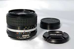   35mm f2.8 AI S AIS lens Nikkor manual focus excellent prime  