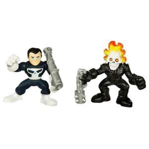  Marvel Super Hero Squad   Punisher and Ghost Rider Toys & Games
