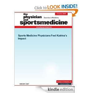 Sports Medicine Physicians Feel Katrinas Impact (The Physician and 