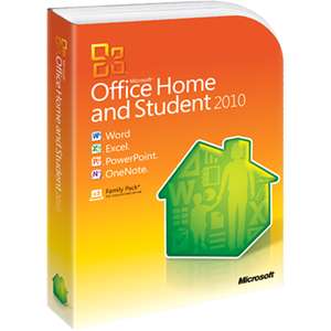 MICROSOFT 79G 02144   OFFICE HOME AND STUDENT 2010 (DIS 885370047714 