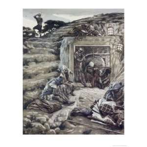   at the Tomb Giclee Poster Print by James Tissot, 24x32
