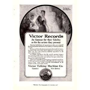   Talking Machine Company Original Vintage Print Ad 