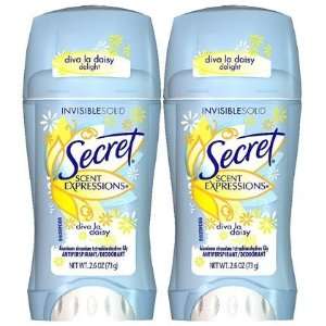 Secret Scent Expressions Invisible Solid Antiperspirant Deodorant Diva 