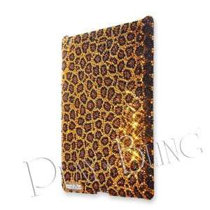  Leopard Swarovski Crystal iPad 2 Case   Gold Electronics