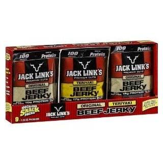 Jack Links Premium Cuts 100 Calorie Snack Packs Nine Pack Variety 
