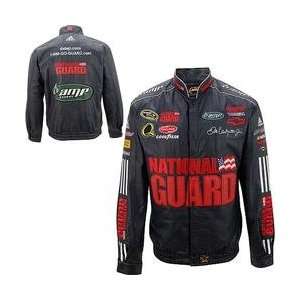 JH Design Dale Earnhardt, Jr. National Guard Leather Uniform Jacket 