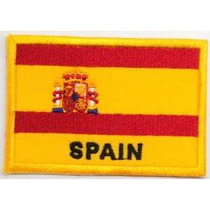   Spain Flag Backpack Clothing Jacket Shirt Iron on Patch 