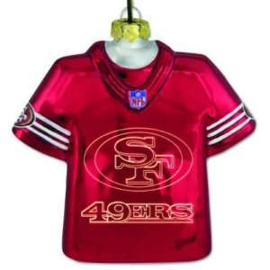  SAN FRANCISCO 49ERS JERSEY CHRISTMAS ORNAMENTS (2) Sports 
