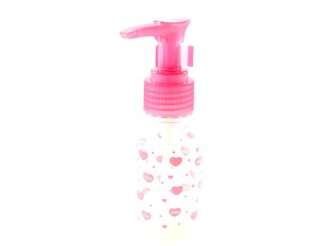 Lotion Pump Bottle Travel Shampoo Liquid 75cc NEW Pink  