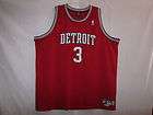   NIKE Wallace Detroit Pistons NBA Swingman Jersey Stitched Red 5XL