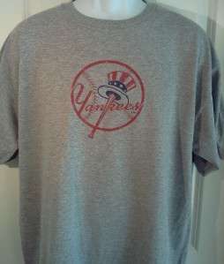 New York YANKEES 1940s Throwback Logo T Shirt X Large  