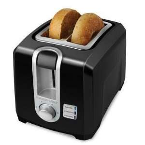 Slice Toaster Black 