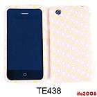WHITE YELLOW DOT PINK PHONE CASE COVER SKIN FACEPLATE HARD SHELL for 