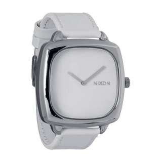 New Nixon A286 100 Shutter SS White Ladies Watch in Original Box 