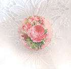 ROSES chic shabby drawer door cabinet knobs knob PINK items in Garden 