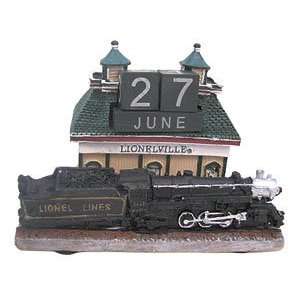   train station/perpetual calendar from Lionel Trains.: Office Products