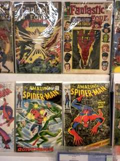 Marvel Silver Age Comic Collection Lot Amazing Spider Man X Men 