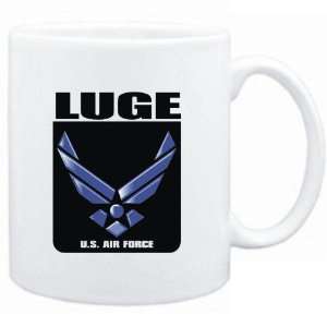  Mug White  Luge   U.S. AIR FORCE  Sports: Sports 