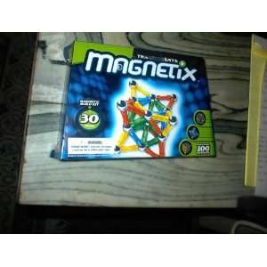  TANSLUCENTS MAGNETIX Magnetic Build Kit 30 Piece Toys 