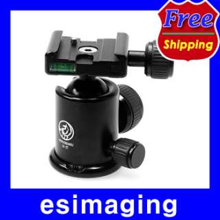 New PhotoClam PC 40NS Ball Head With Release Plate  