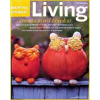 Martha Stewart Living Magazine October 2003 Halloween, Spooky 