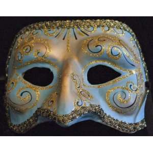   Beak Blue Mask Mardi Masquerade Halloween Costume 