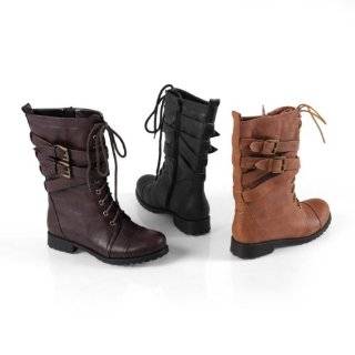   Timberly02 Military Lace Up Ankle Boots KHAKI Explore similar items