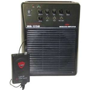   Wireless Portable PA System with Microphone   hand held mic