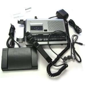    Sanyo TRC 6300 Refurbished Micro Cassette Transcriber Electronics