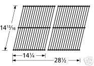 Sunbeam Gas Grill Porcelain 2 Piece Cooking Grid 57802  